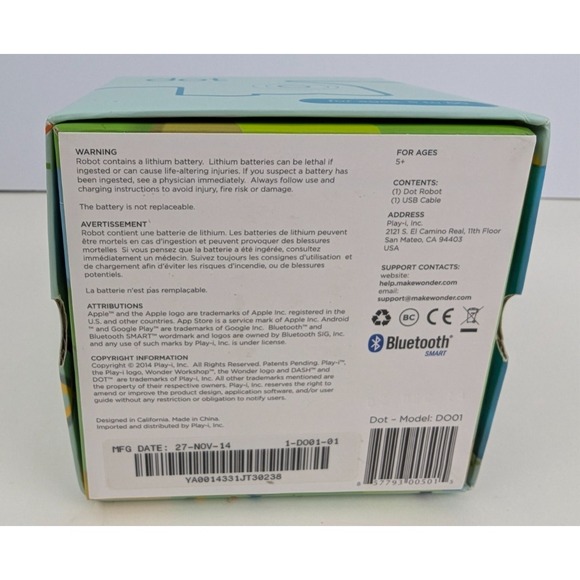 Wonder Workshop Dot Robot Coding STEM Learning Toy Bluetooth Complete - Picture 8 of 14